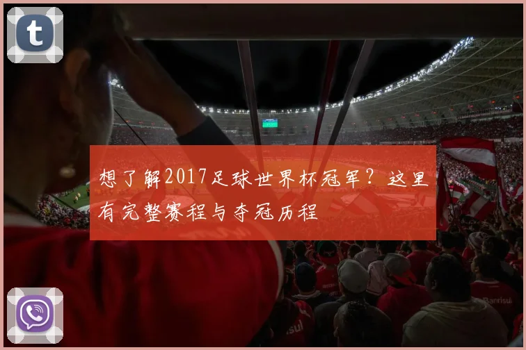 想了解2017足球世界杯冠军?这里有完整赛程与夺冠历程